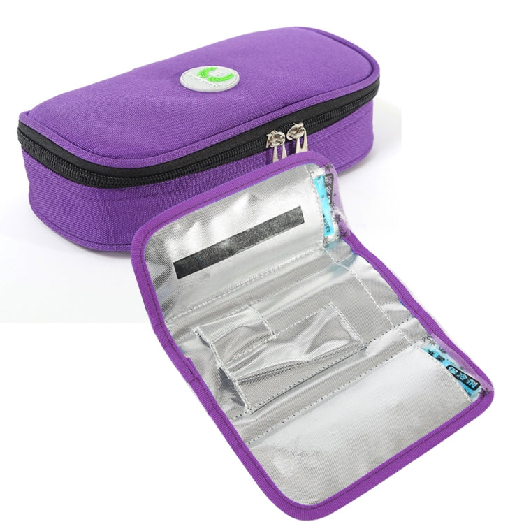 Túi cách nhiệt ngoài trời cho nhu cầu du lịch, túi đựng insulin, Kích thước: 20.3*10*5cm