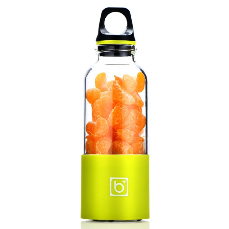Máy ép trái cây mini cầm tay Bingo 500ml sạc USB, máy xay ép trái cây điện, 22000 vòng/phút, đầu lưỡi dao 2 cánh màu hồng, xanh lá, xanh dương, tím, đỏ