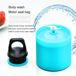 Máy ép trái cây mini cầm tay Bingo 500ml sạc USB, máy xay ép trái cây điện, 22000 vòng/phút, đầu lưỡi dao 2 cánh màu hồng, xanh lá, xanh dương, tím, đỏ