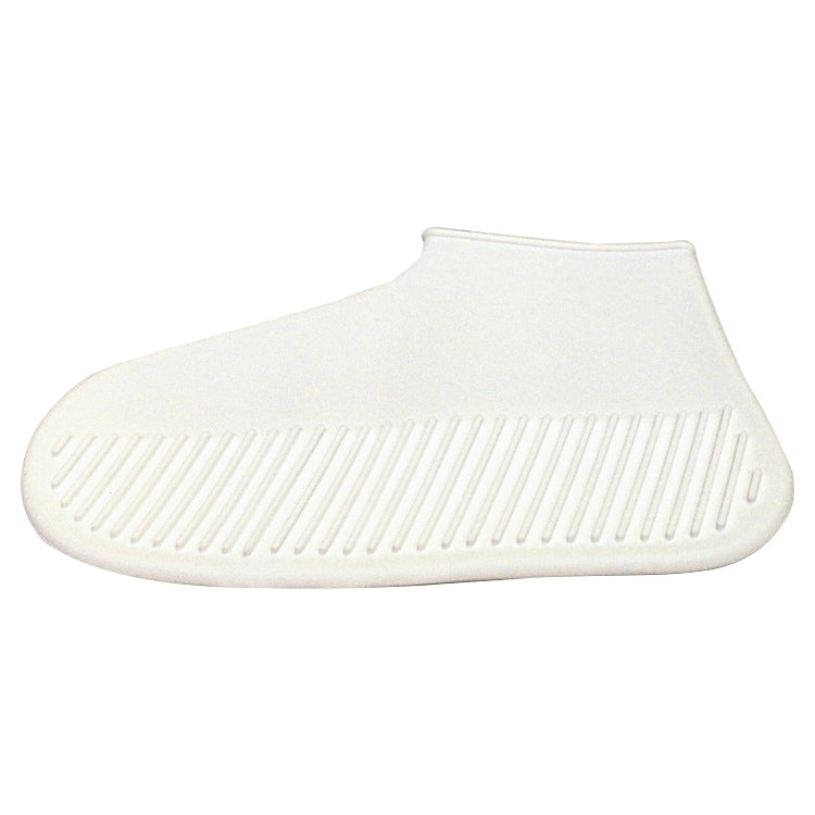 Bao giày đi mưa ngoài trời bằng silicone chống trượt, chống thấm nước, Size: S (25-33), Size: S