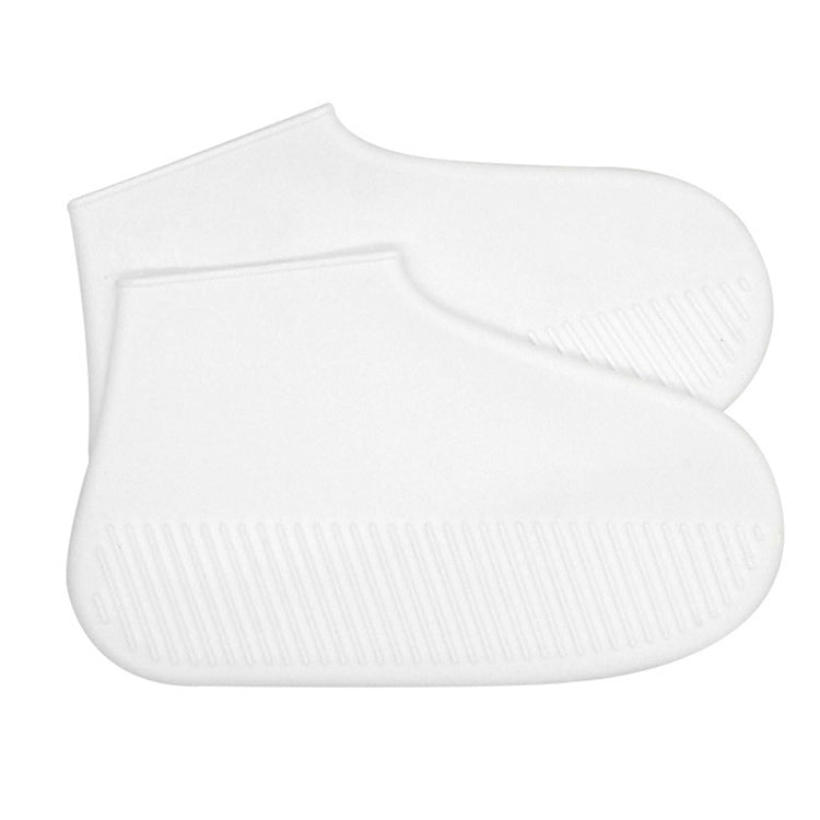 Bao giày đi mưa ngoài trời bằng silicone chống trượt, chống thấm nước, Size: S (25-33), Size: S