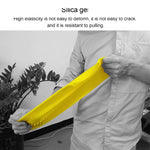 Bao giày đi mưa ngoài trời bằng silicone chống trượt, chống thấm nước, Size: S (25-33), Size: S