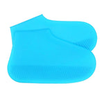 Bao giày đi mưa ngoài trời bằng silicone chống trượt, chống thấm nước, Size: L (40-45), Size: L