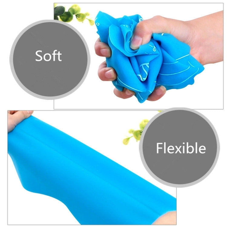2 miếng đệm nhào bột silicone đa năng cần thiết cho nướng bánh / đệm bột / đệm cách nhiệt, giao màu ngẫu nhiên
