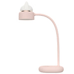Đèn bàn LED hình mèo thiết kế nguồn sáng đôi, hỗ trợ điều chỉnh 3 mức độ sáng