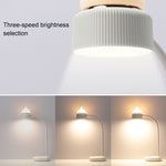 Đèn bàn LED hình mèo thiết kế nguồn sáng đôi, hỗ trợ điều chỉnh 3 mức độ sáng