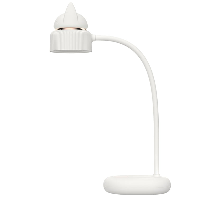 Đèn bàn LED hình mèo thiết kế nguồn sáng đôi, hỗ trợ điều chỉnh 3 mức độ sáng