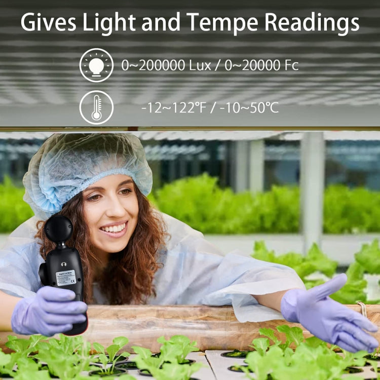 Máy đo ánh sáng kỹ thuật số Wintact WT81 cho nhà máy / trường học / nhà ở, Phạm vi: 0-200,000 Lux