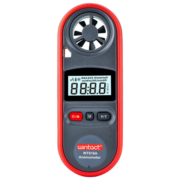 Nhiệt kế điện tử kỹ thuật số Wintact WT816A đo tốc độ gió, WT816A
