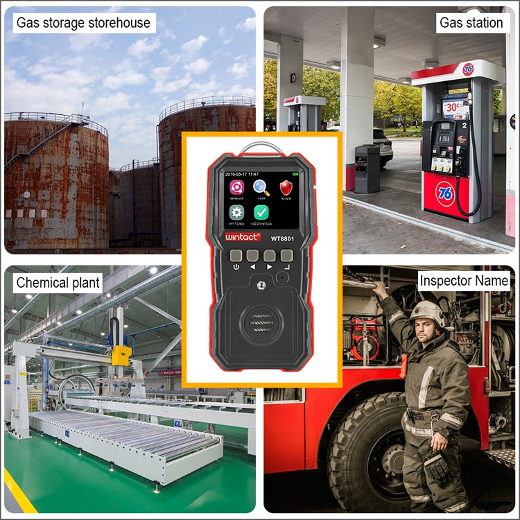 Máy báo dò khí cháy nổ Wintact WT8801, WT8801