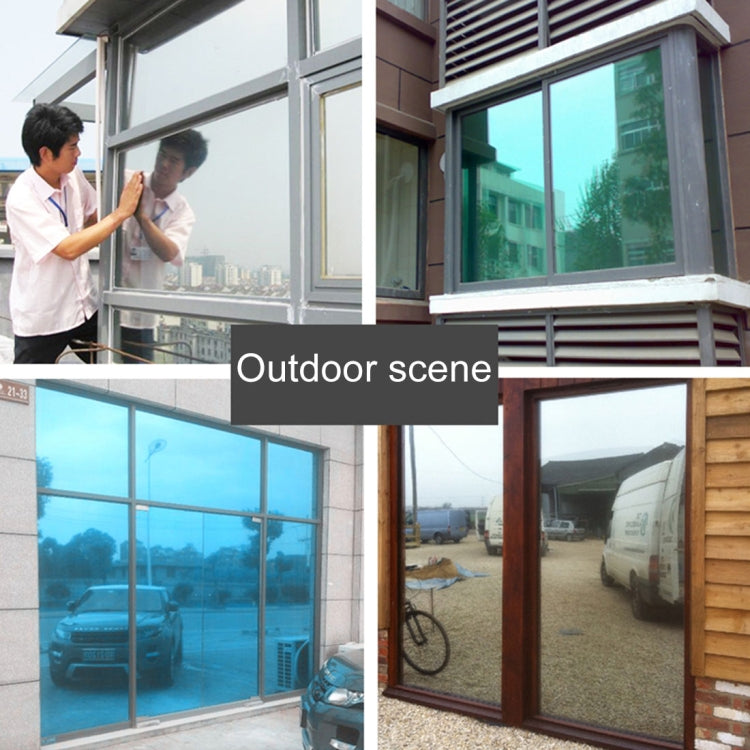 UV Reflective One Way Privacy Decoration Glass Window Film Sticker, Width: 70cm, Width: 70cm