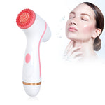 Máy rửa mặt điện rung siêu âm silicone chạy pin CNaier AE-868, AE-868 (Màu hồng), AE-868 (Màu xanh)