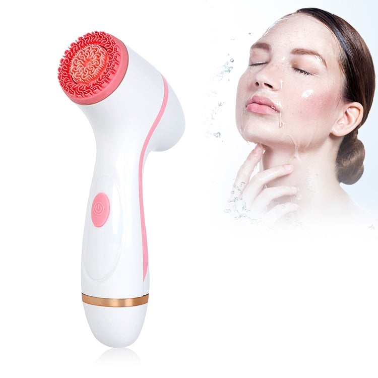 Máy rửa mặt điện rung siêu âm silicone chạy pin CNaier AE-868, AE-868 (Màu hồng), AE-868 (Màu xanh)
