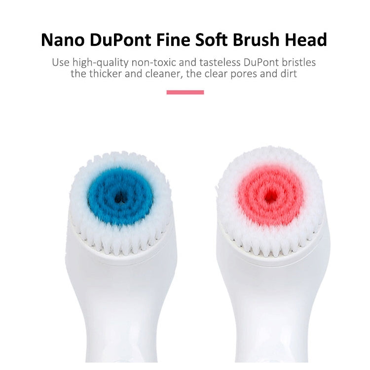 Máy rửa mặt điện rung siêu âm silicone chạy pin CNaier AE-868, AE-868 (Màu hồng), AE-868 (Màu xanh)