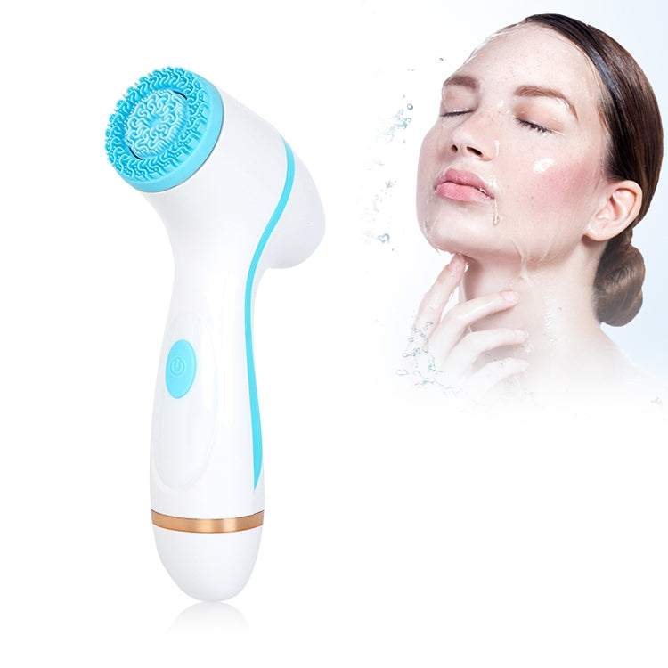 Máy rửa mặt điện rung siêu âm silicone chạy pin CNaier AE-868, AE-868 (Màu hồng), AE-868 (Màu xanh)