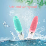 Bàn chải massage điện silicone chống thấm nước rung gia đình CNaier AE-8381