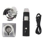 Kính lúp 50X~1000X cảm biến hình ảnh HD 1920x1080P kính hiển vi kỹ thuật số USB WiFi với 8 đèn LED & giá đỡ chuyên nghiệp