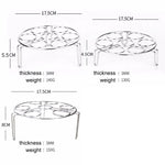 Giá hấp đựng trứng và rau củ cho nồi áp suất Instant Pot, đường kính: 17.5cm, chiều cao: 8cm, đường kính: 17.5cm, chiều cao: 8cm
