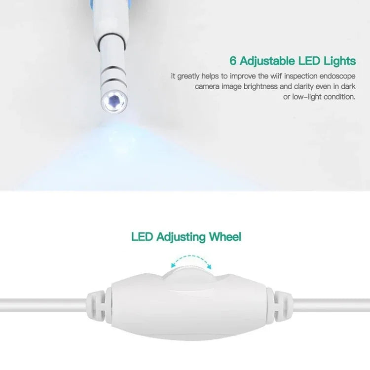 i95 3 trong 1 USB nội soi tai HD Camera 0.3MP, Muỗng tai quan sát cho điện thoại Android OTG & PC & MacBook, Dây dài 1.75m, 3 trong 1 Màu trắng 0.3MP