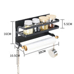 Giá đỡ tủ lạnh từ tính một tầng cho nhà bếp, một tầng
