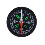 10 cái la bàn nhựa chỉ hướng thể thao ngoài trời cắm trại leo núi 40mm, giao màu ngẫu nhiên, 40mm