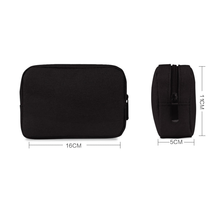 Túi Đựng Đa Năng Kỹ Thuật Số Đơn Giản Cho Điện Thoại, Pin Dự Phòng, USB, Tai Nghe, Cáp Dữ Liệu, Kích Thước Lớn: 23*11*5cm, Màu Đen, Màu Hồng, Màu Xám, Màu Xanh, DY01 23x11x5cm