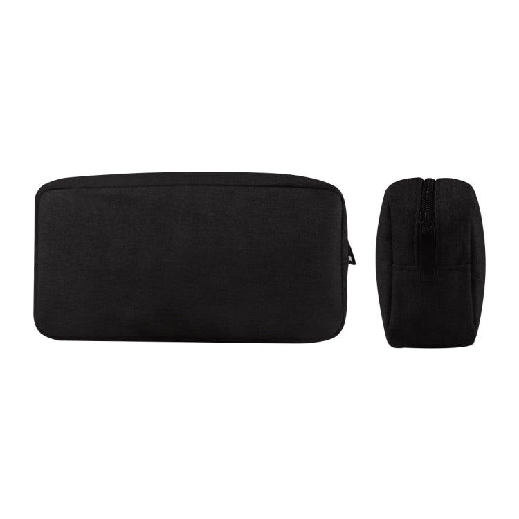 Túi đựng đồ kỹ thuật số đa chức năng đơn giản cho điện thoại, pin dự phòng, USB, tai nghe, cáp dữ liệu, kích thước nhỏ: 16*11*5cm, màu đen, màu hồng, màu xám, DY01 16x11x5cm