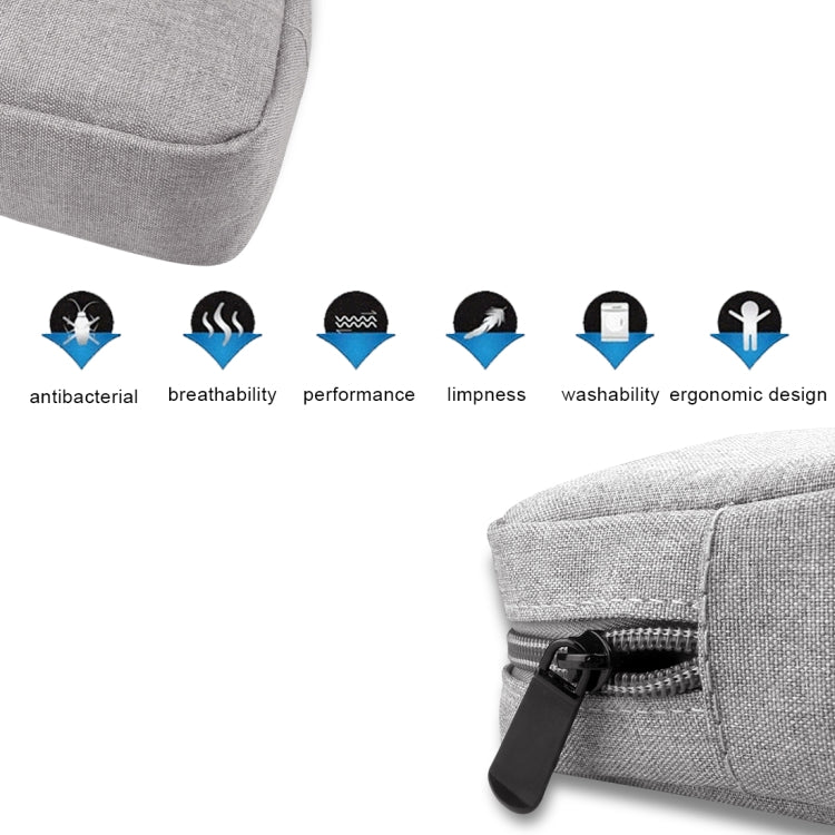 Túi đựng đồ kỹ thuật số đa chức năng đơn giản cho điện thoại, pin dự phòng, USB, tai nghe, cáp dữ liệu, kích thước nhỏ: 16*11*5cm, màu đen, màu hồng, màu xám, DY01 16x11x5cm
