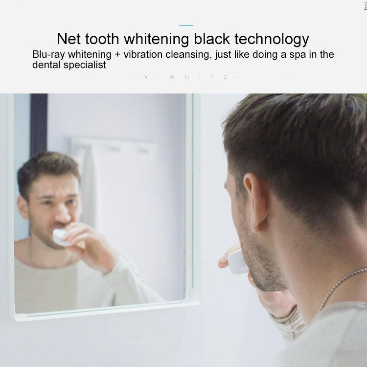 Vwhite 3 chế độ làm sạch, dụng cụ làm đẹp răng tự động bằng silicone điện