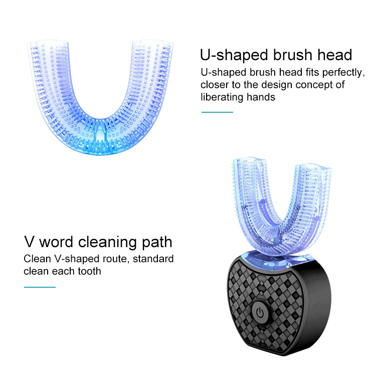 Vwhite 3 chế độ làm sạch, dụng cụ làm đẹp răng tự động bằng silicone điện