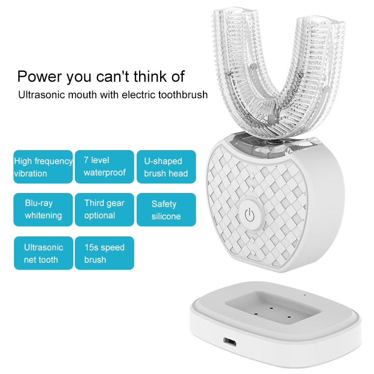 Vwhite 3 chế độ làm sạch, dụng cụ làm đẹp răng tự động bằng silicone điện