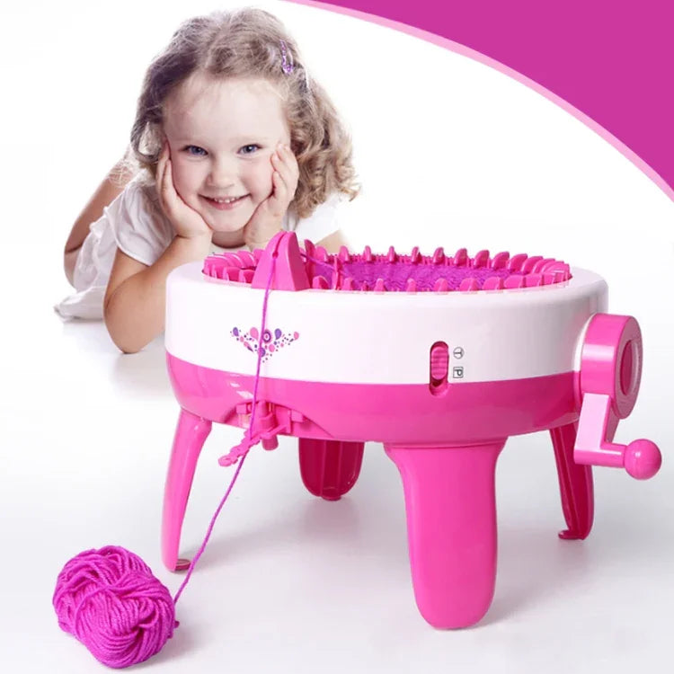 Máy đan trẻ em DIY 40 kim, đồ chơi đan cho trẻ em