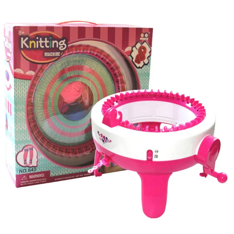 Máy đan trẻ em DIY 40 kim, đồ chơi đan cho trẻ em