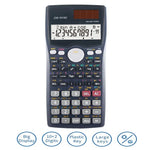 Máy tính khoa học đa chức năng OSALO OS-991MS hiển thị 10+2 chữ số, năng lượng mặt trời và pin đôi, dành cho học sinh, OS-991MS
