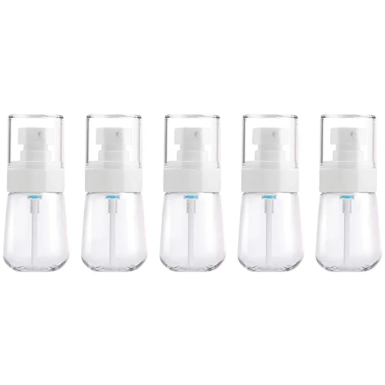 5 Cái Chai Nhựa Du Lịch Chống Rò Rỉ Phụ Kiện Du Lịch Di Động Chai Nhỏ, 30ml, 30ml