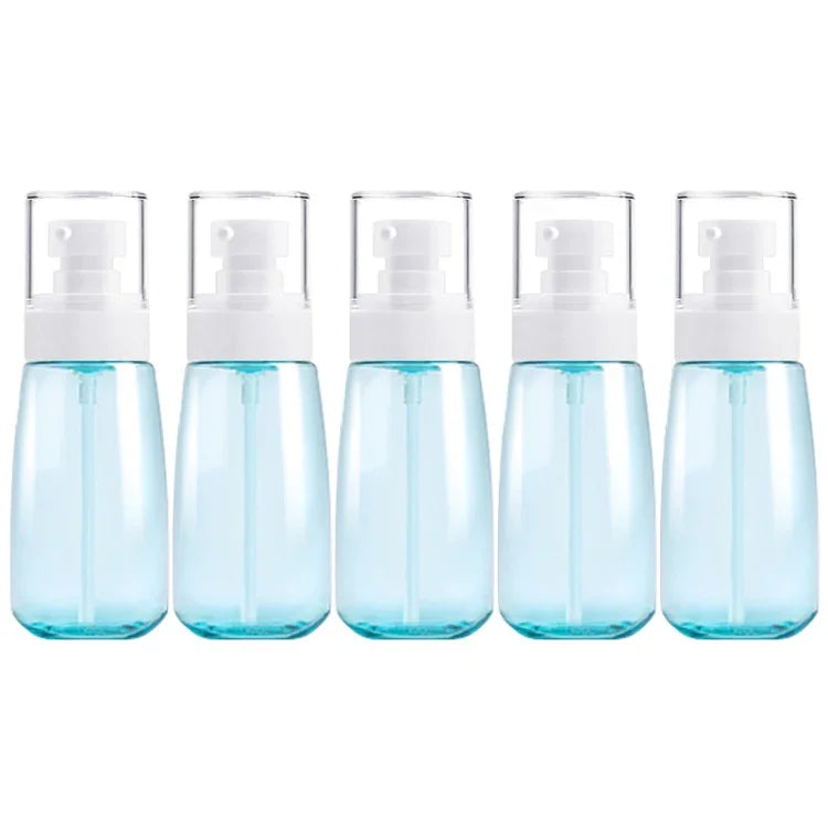 5 Cái Chai Nhựa Du Lịch Chống Rò Rỉ Phụ Kiện Du Lịch Di Động Chai Nhỏ, 60ml, 60ml