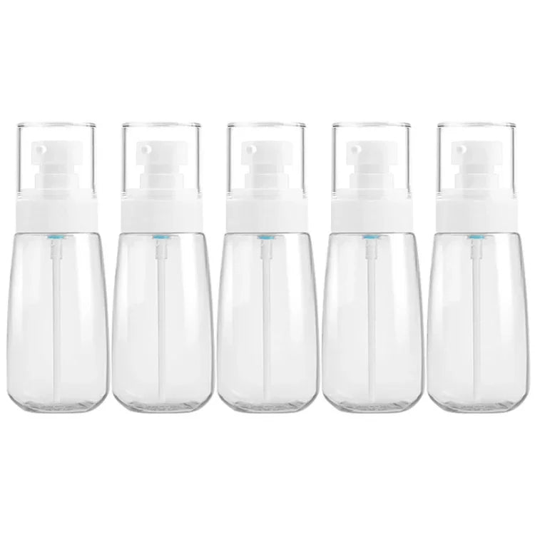 5 Cái Chai Nhựa Du Lịch Chống Rò Rỉ Phụ Kiện Du Lịch Di Động Chai Nhỏ, 60ml, 60ml