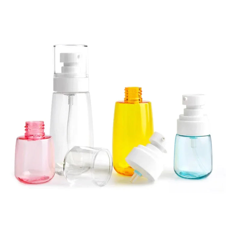 5 chai nhựa du lịch chống rò rỉ, phụ kiện du lịch nhỏ gọn, chai đựng nhỏ, 80ml, 80ml