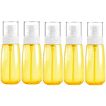 5 chai nhựa du lịch chống rò rỉ, phụ kiện du lịch nhỏ gọn, chai đựng nhỏ, 100ml, 100ml