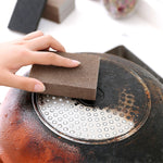 Dụng cụ chà rửa nồi bếp làm sạch vết gỉ và vết bẩn, kích thước 10x7x2.5cm