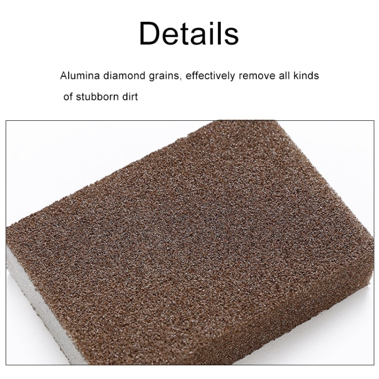 Dụng cụ chà rửa nồi bếp làm sạch vết gỉ và vết bẩn, kích thước 10x7x2.5cm