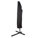 Vỏ bọc ô dù ngoài trời chống tia UV bằng vải Oxford 210D gấp gọn, kích thước: 57*48*25cm (màu đen)