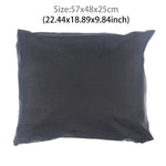 Vỏ bọc ô dù ngoài trời chống tia UV bằng vải Oxford 210D gấp gọn, kích thước: 57*48*25cm (màu đen)