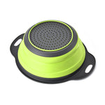 Giỏ đựng rau củ quả gấp gọn sáng tạo, giỏ thoát nước, L, kích thước: 29.5*23.5*10cm, kích thước: L