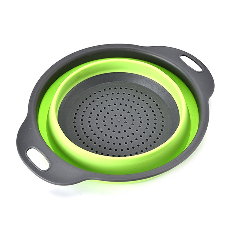 Giỏ lưu trữ rau củ quả gấp sáng tạo, S, Kích thước: 24.5*20*9cm, Kích thước: S