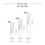 5 chai nhựa trong suốt rỗng có thể đổ lại, dung tích 5ml, 5ml