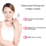 Máy rửa mặt rung siêu âm 2W làm sạch da chết, dụng cụ làm đẹp da mặt