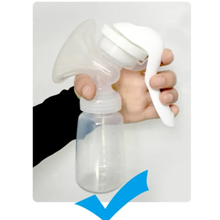 Sản phẩm cho mẹ bầu REAL BUBEE, máy hút sữa thủ công PP cho mẹ, máy hút sữa thủ công