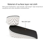 Lót giày tăng chiều cao gót, đệm lót nửa bàn chân, chiều cao: 4cm, chiều cao: 4cm