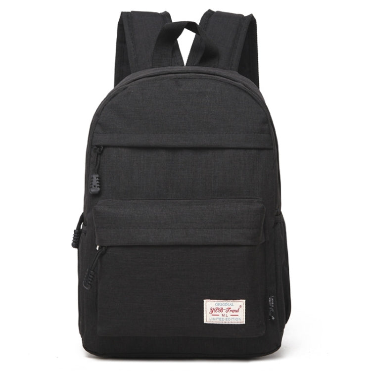 Ba lô vai máy tính xách tay vải canvas đa chức năng phổ thông cho sinh viên, phù hợp cho máy 13-15 inch, Kích thước: 36x25x10cm